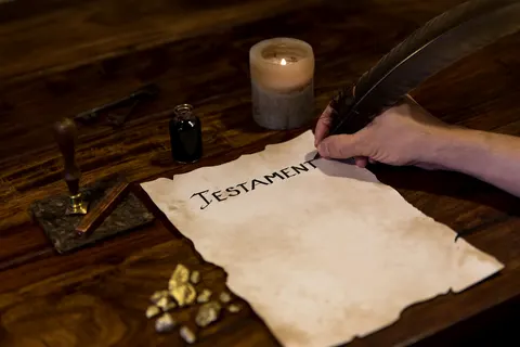 Het testament, onze laatste wil beschreven